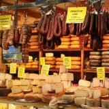 Malena au marché de l'Olivar à Palma de Majorque